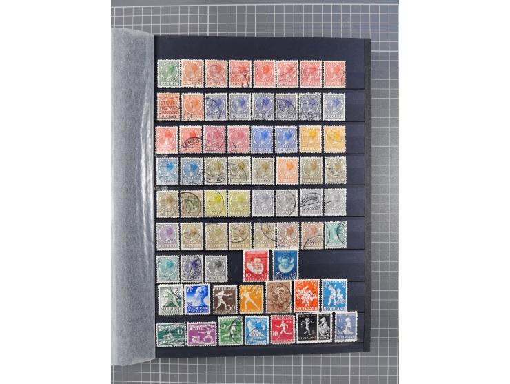 1852/1980, in the beginning used and from 1940 also mint never hinged collection stock, incl. better early issues, Mi.-Nr. 1-