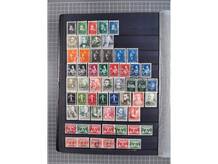 1852/1980, in the beginning used and from 1940 also mint never hinged collection stock, incl. better early issues, Mi.-Nr. 1-