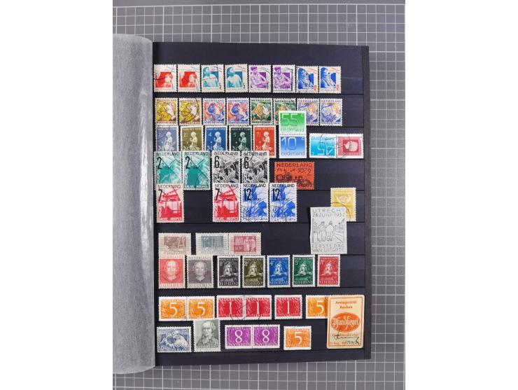 1852/1980, in the beginning used and from 1940 also mint never hinged collection stock, incl. better early issues, Mi.-Nr. 1-