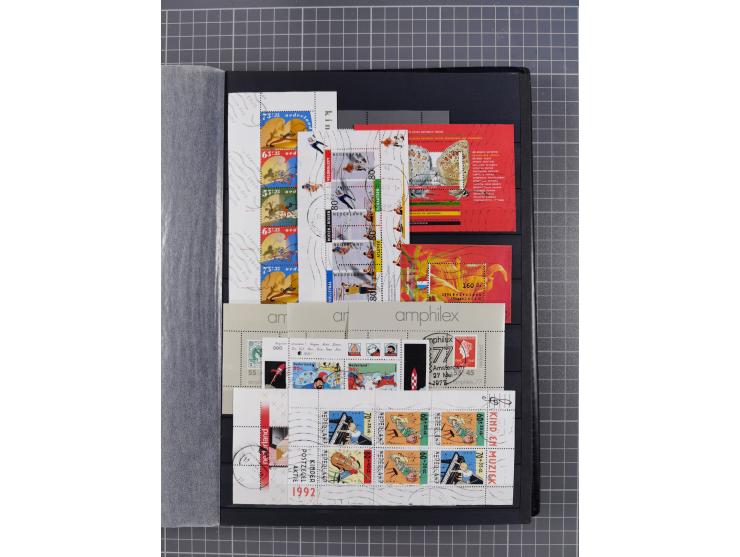 1852/1980, in the beginning used and from 1940 also mint never hinged collection stock, incl. better early issues, Mi.-Nr. 1-