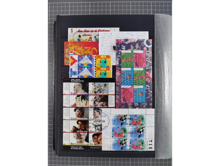 1852/1980, in the beginning used and from 1940 also mint never hinged collection stock, incl. better early issues, Mi.-Nr. 1-