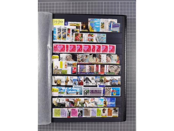 1852/1980, in the beginning used and from 1940 also mint never hinged collection stock, incl. better early issues, Mi.-Nr. 1-