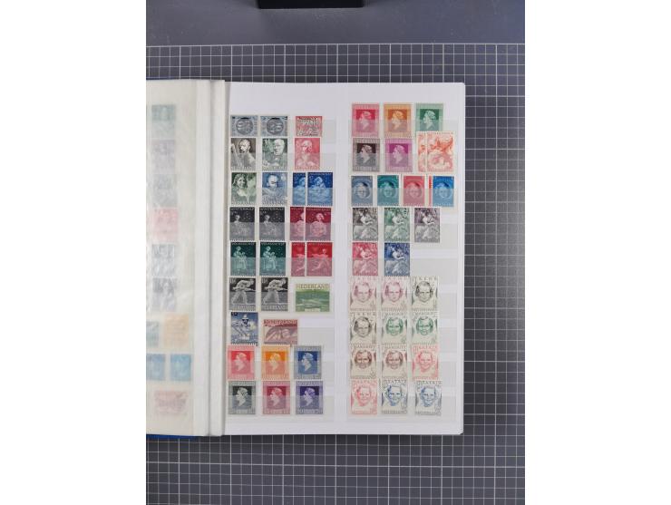 1852/1980, in the beginning used and from 1940 also mint never hinged collection stock, incl. better early issues, Mi.-Nr. 1-