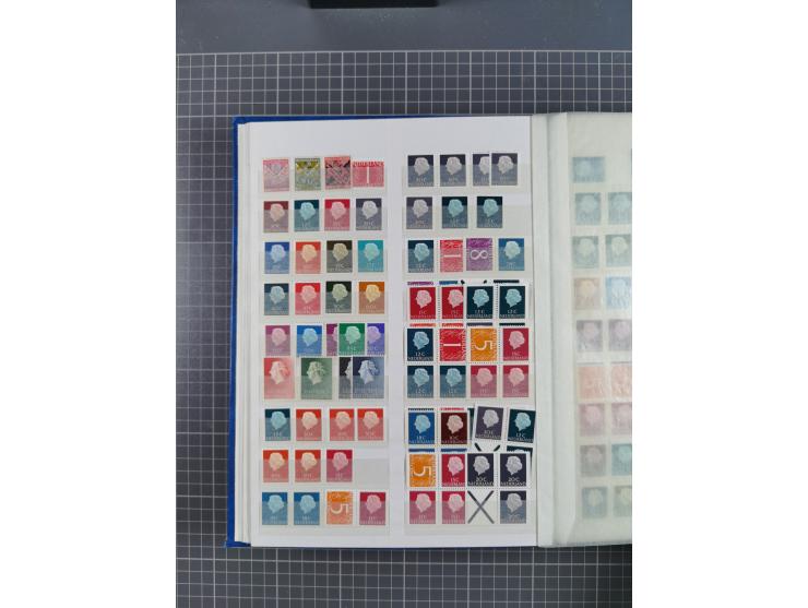 1852/1980, in the beginning used and from 1940 also mint never hinged collection stock, incl. better early issues, Mi.-Nr. 1-