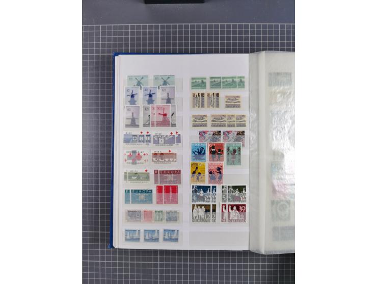 1852/1980, in the beginning used and from 1940 also mint never hinged collection stock, incl. better early issues, Mi.-Nr. 1-