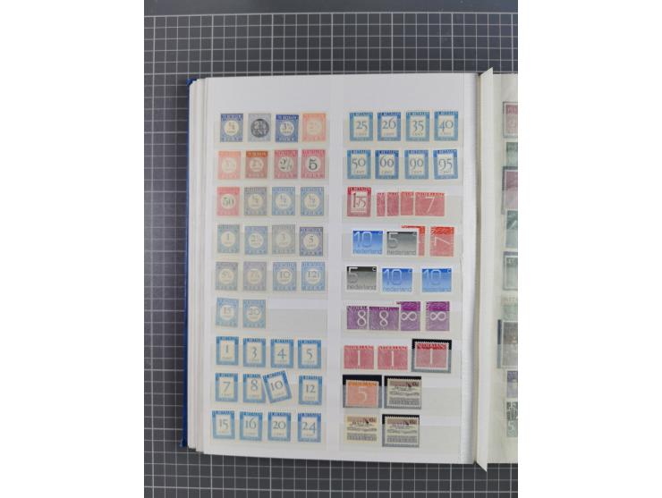 1852/1980, in the beginning used and from 1940 also mint never hinged collection stock, incl. better early issues, Mi.-Nr. 1-