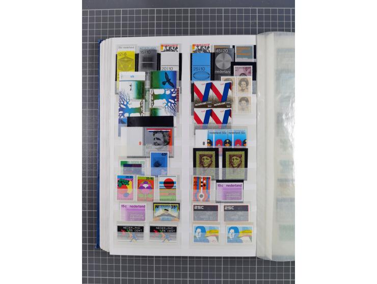 1852/1980, in the beginning used and from 1940 also mint never hinged collection stock, incl. better early issues, Mi.-Nr. 1-