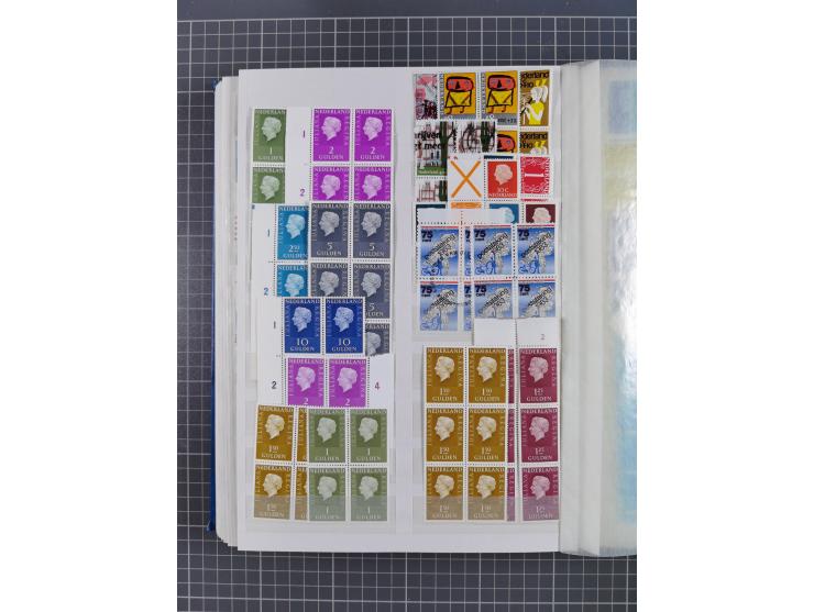 1852/1980, in the beginning used and from 1940 also mint never hinged collection stock, incl. better early issues, Mi.-Nr. 1-