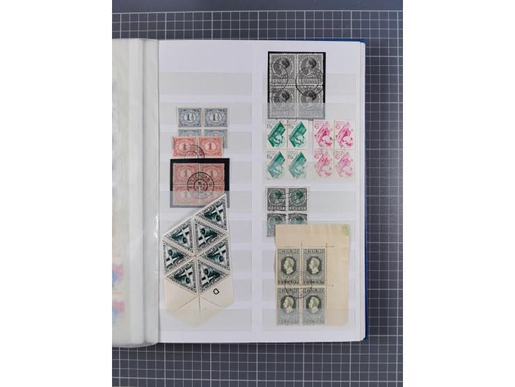 1852/1980, in the beginning used and from 1940 also mint never hinged collection stock, incl. better early issues, Mi.-Nr. 1-