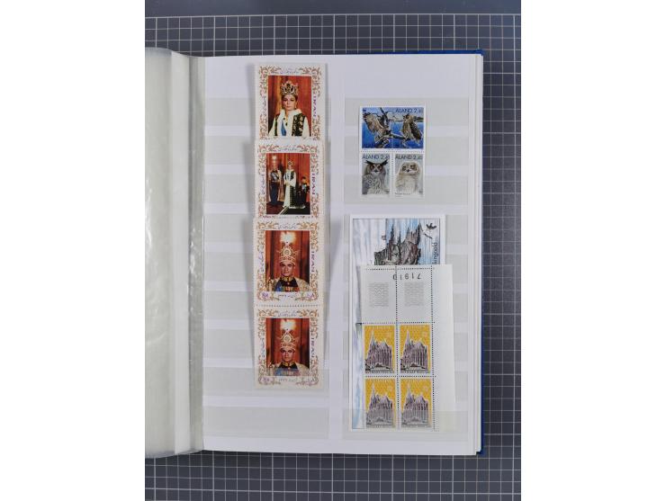 1852/1980, in the beginning used and from 1940 also mint never hinged collection stock, incl. better early issues, Mi.-Nr. 1-