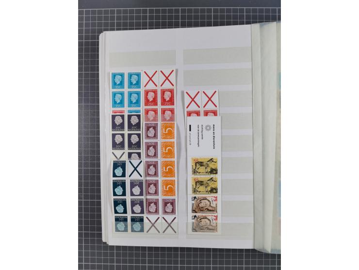 1852/1980, in the beginning used and from 1940 also mint never hinged collection stock, incl. better early issues, Mi.-Nr. 1-