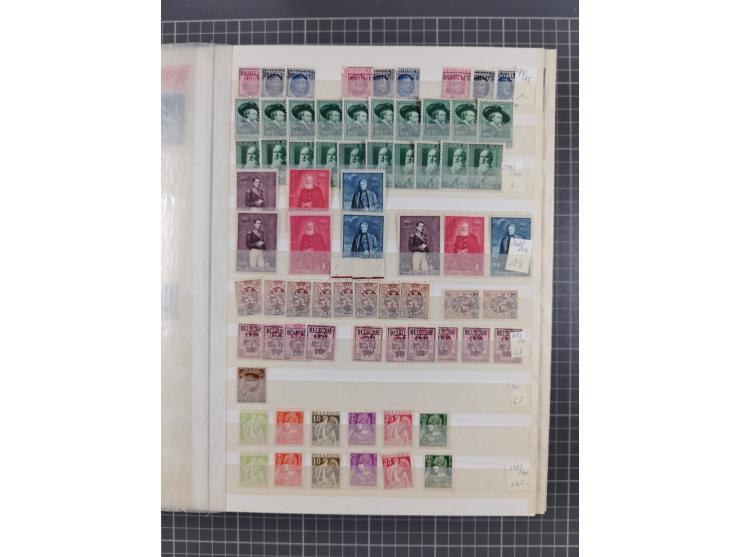 1894/1964, mostly mint never hinged stock ex Mi.-Nr. 61-1372, incl. many complete sets, some multiple per 2-15, etc, in two s