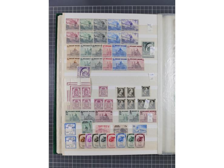 1894/1964, mostly mint never hinged stock ex Mi.-Nr. 61-1372, incl. many complete sets, some multiple per 2-15, etc, in two s