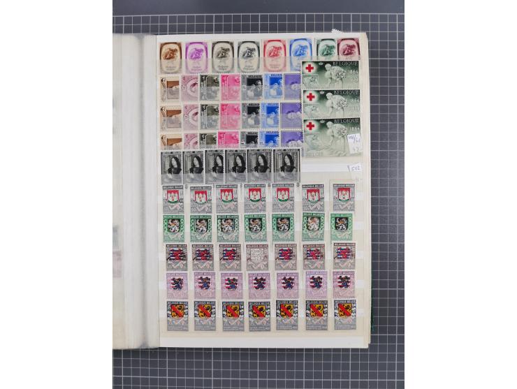 1894/1964, mostly mint never hinged stock ex Mi.-Nr. 61-1372, incl. many complete sets, some multiple per 2-15, etc, in two s