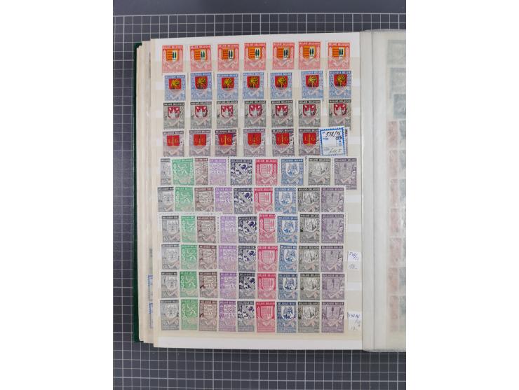 1894/1964, mostly mint never hinged stock ex Mi.-Nr. 61-1372, incl. many complete sets, some multiple per 2-15, etc, in two s