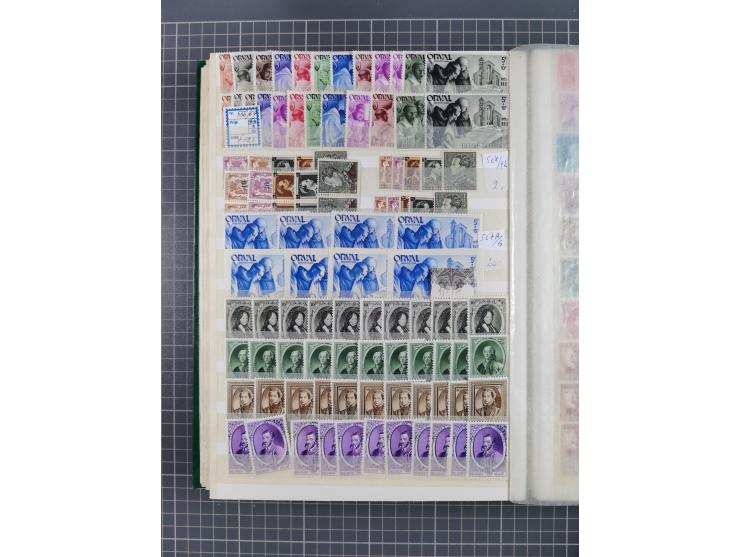 1894/1964, mostly mint never hinged stock ex Mi.-Nr. 61-1372, incl. many complete sets, some multiple per 2-15, etc, in two s