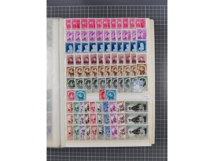 1894/1964, mostly mint never hinged stock ex Mi.-Nr. 61-1372, incl. many complete sets, some multiple per 2-15, etc, in two s