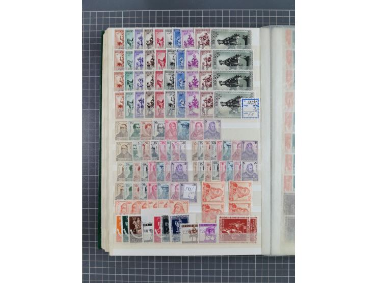 1894/1964, mostly mint never hinged stock ex Mi.-Nr. 61-1372, incl. many complete sets, some multiple per 2-15, etc, in two s