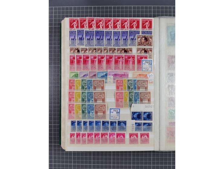 1894/1964, mostly mint never hinged stock ex Mi.-Nr. 61-1372, incl. many complete sets, some multiple per 2-15, etc, in two s