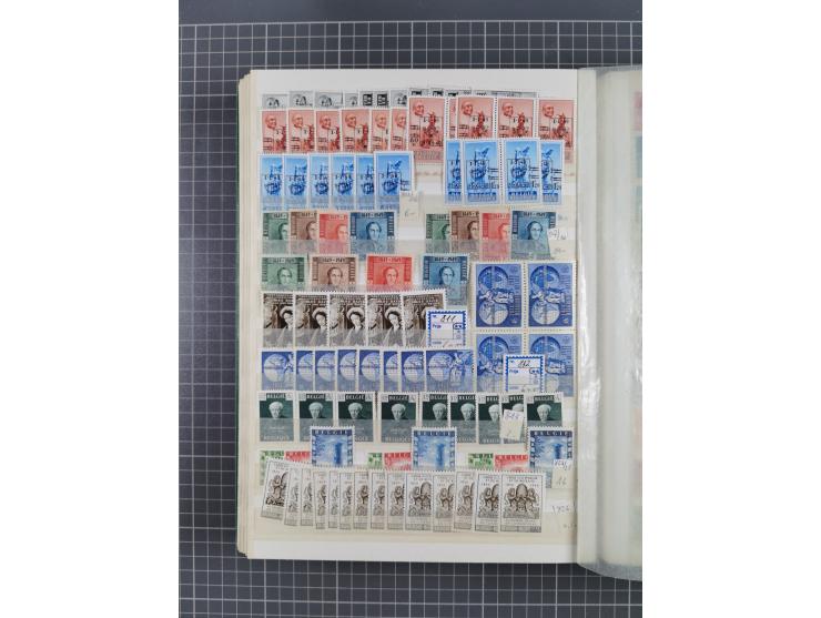 1894/1964, mostly mint never hinged stock ex Mi.-Nr. 61-1372, incl. many complete sets, some multiple per 2-15, etc, in two s