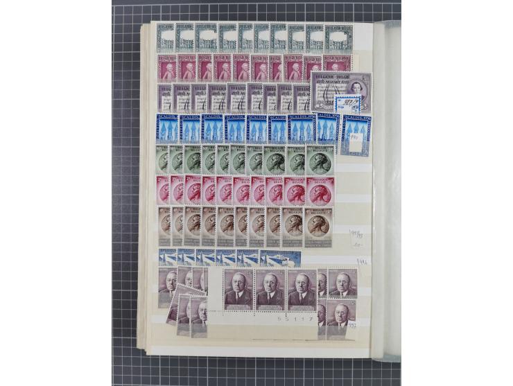 1894/1964, mostly mint never hinged stock ex Mi.-Nr. 61-1372, incl. many complete sets, some multiple per 2-15, etc, in two s