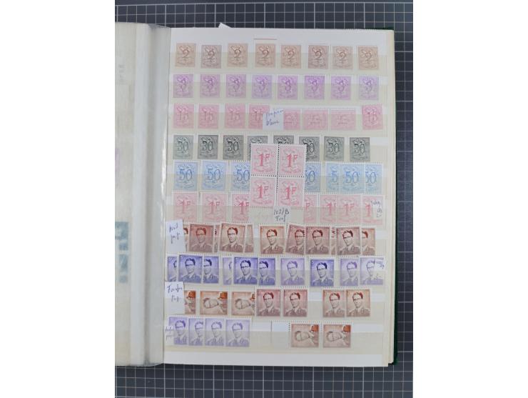 1894/1964, mostly mint never hinged stock ex Mi.-Nr. 61-1372, incl. many complete sets, some multiple per 2-15, etc, in two s