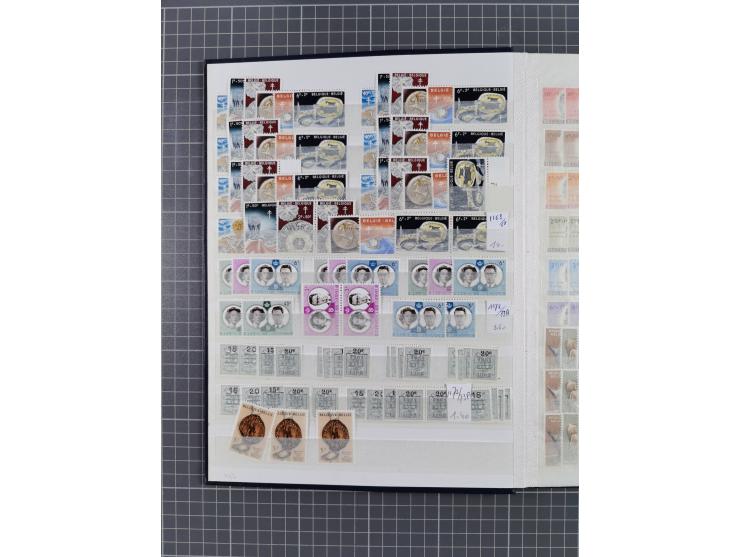 1894/1964, mostly mint never hinged stock ex Mi.-Nr. 61-1372, incl. many complete sets, some multiple per 2-15, etc, in two s