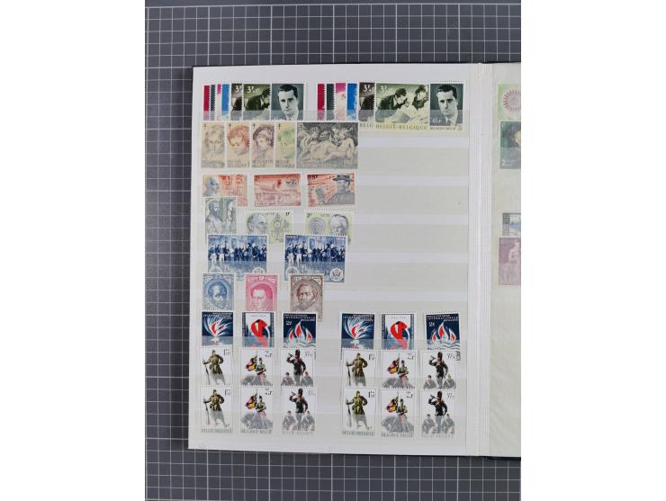 1894/1964, mostly mint never hinged stock ex Mi.-Nr. 61-1372, incl. many complete sets, some multiple per 2-15, etc, in two s