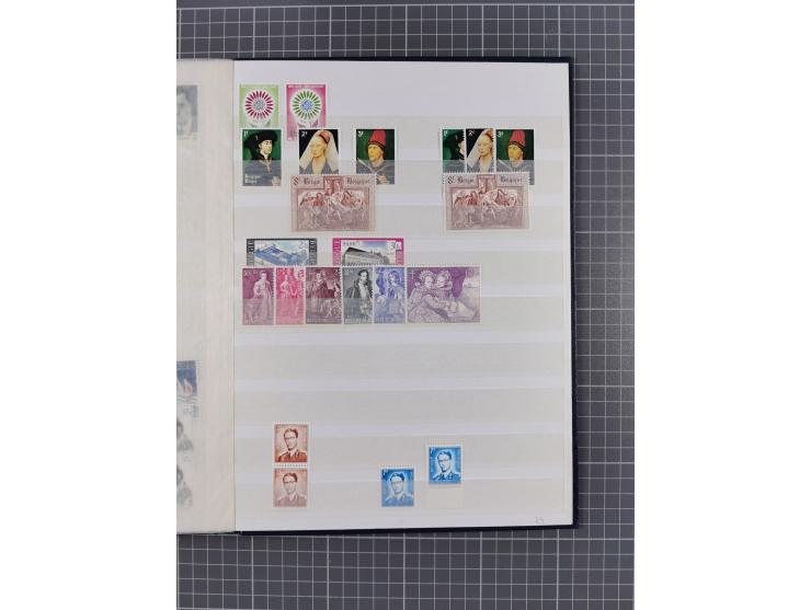 1894/1964, mostly mint never hinged stock ex Mi.-Nr. 61-1372, incl. many complete sets, some multiple per 2-15, etc, in two s