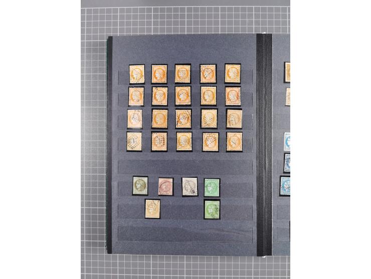 1849/1980 (ca.), group of unused and used mostly up to the Sage issue, including General Colonies, plenty of duplicates with 