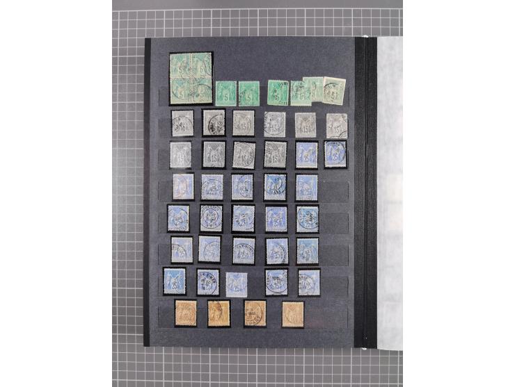 1849/1980 (ca.), group of unused and used mostly up to the Sage issue, including General Colonies, plenty of duplicates with 