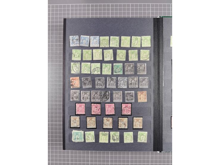 1849/1980 (ca.), group of unused and used mostly up to the Sage issue, including General Colonies, plenty of duplicates with 