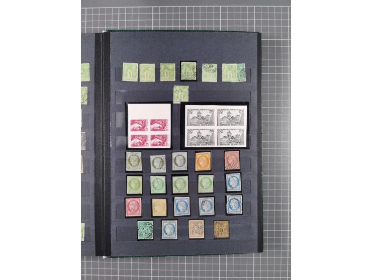 1849/1980 (ca.), group of unused and used mostly up to the Sage issue, including General Colonies, plenty of duplicates with 