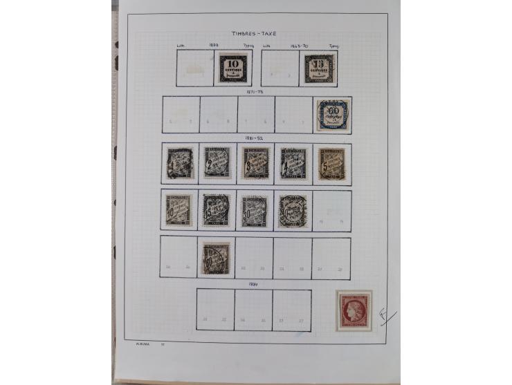 1849/1900 (ca.), unused and used collection with some duplicates, including Postage Dues, Printed Matter and Telegraphs, mixe