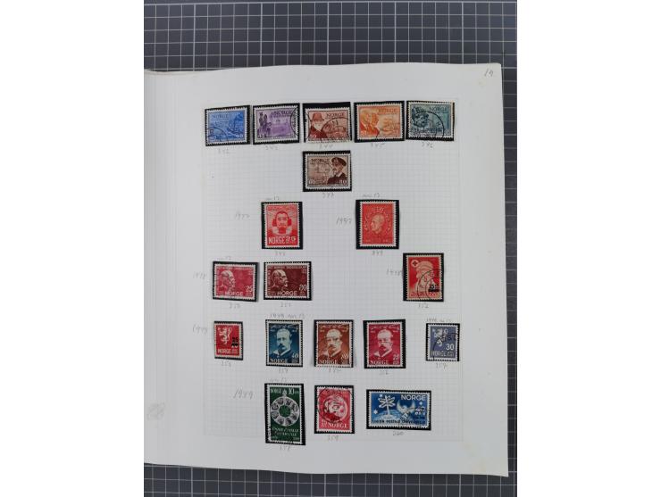 1855/1980 (ca.), unused without gum and used collection, starting from Mi.-Nr. 1, mixed condition