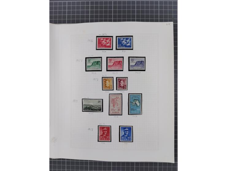 1855/1980 (ca.), unused without gum and used collection, starting from Mi.-Nr. 1, mixed condition