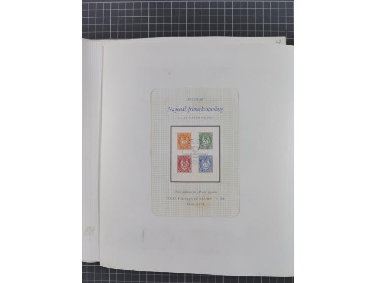 1855/1980 (ca.), unused without gum and used collection, starting from Mi.-Nr. 1, mixed condition