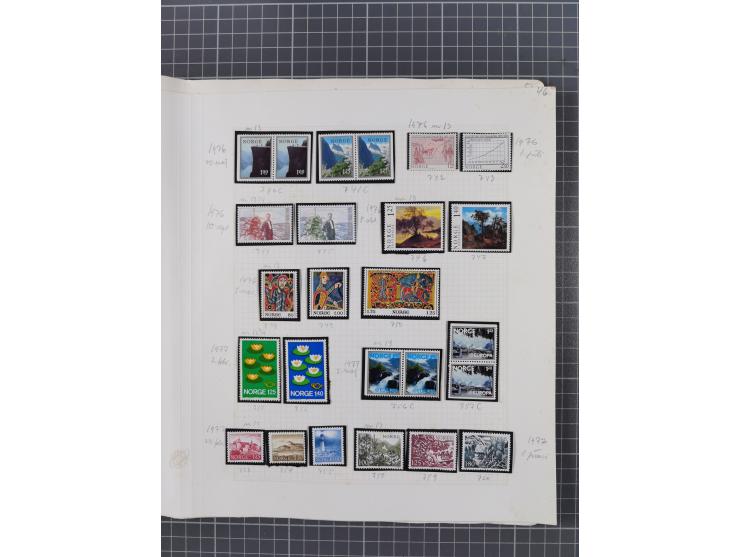 1855/1980 (ca.), unused without gum and used collection, starting from Mi.-Nr. 1, mixed condition