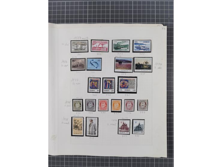 1855/1980 (ca.), unused without gum and used collection, starting from Mi.-Nr. 1, mixed condition