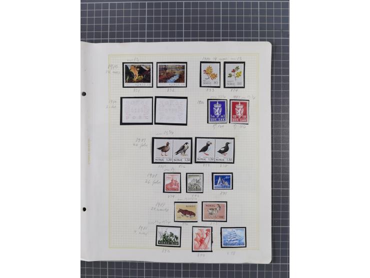 1855/1980 (ca.), unused without gum and used collection, starting from Mi.-Nr. 1, mixed condition