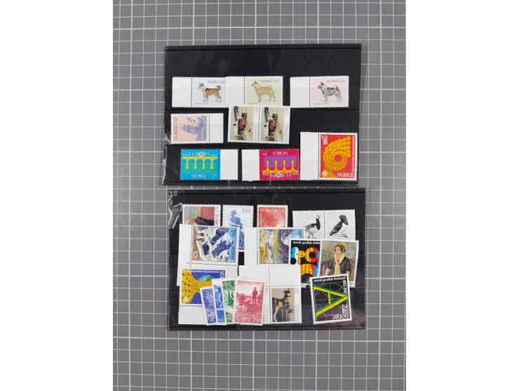 1855/1980 (ca.), unused without gum and used collection, starting from Mi.-Nr. 1, mixed condition