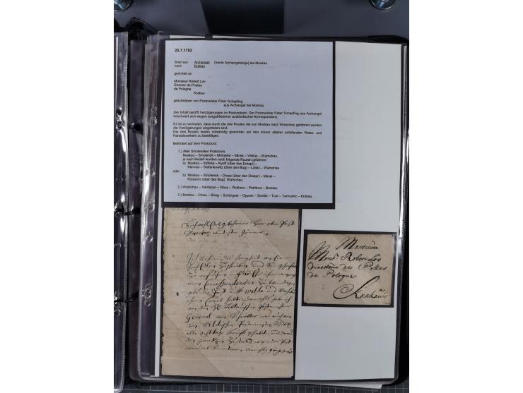 1691/1712, ‘Die Sächsischen Oberpostmeister Johann Jakob Käs der Ältere und der Jüngere’, einzigartige, mehrfach mit ‘Gold’ p