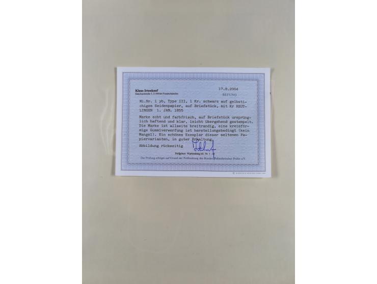 1851/1923, umfangreiche gestempelte Sammlung mit fast allen besseren Marken, vielen Farben und Besonderheiten. Dabei u.a. Mi.