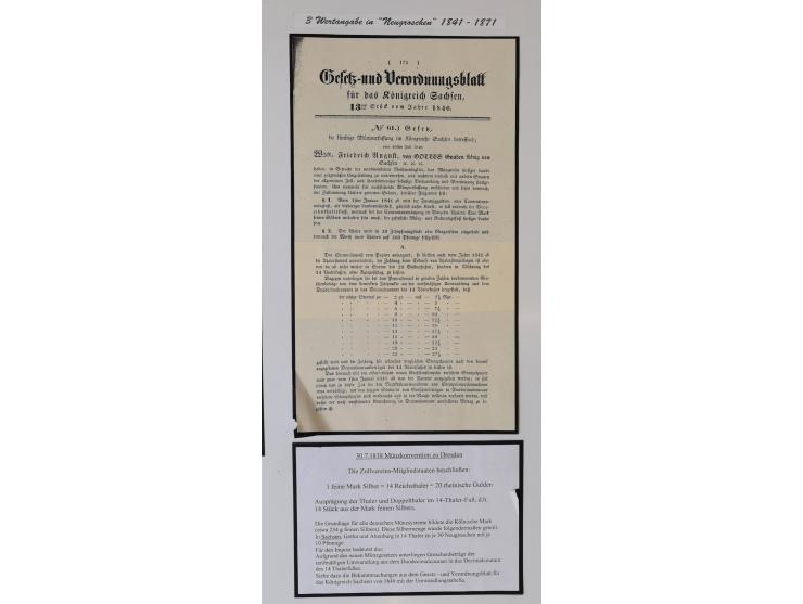 1683/1868, 'Impoststempel zur Steuerbegleichung auf vorgefertigtem Stempelpapier', einzigartige Ausstellungssammlung mit über