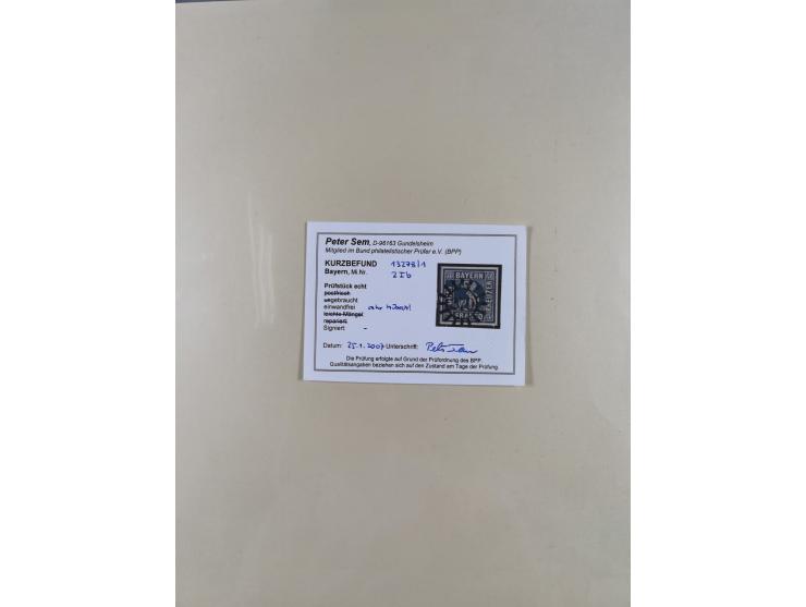 1849/1920, umfangreiche gestempelte Sammlung inkl. Dienst- und Portomarken mit vielen Farben und Besonderheiten. Dabei u.a. t