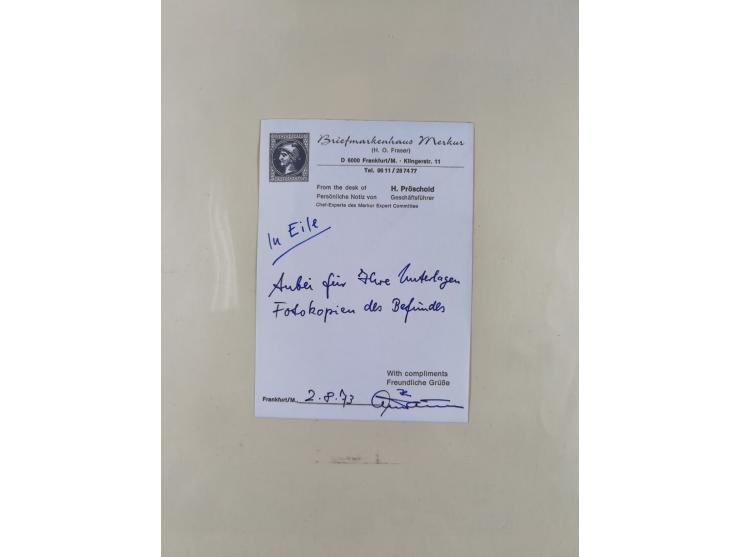 1850/63, gestempelte Sammlung mit u.a. einwandfreier Mi.-Nr. 1b (FA Rismondo BPP), 2IId (FA Vaatz BPP), Mi.-Nr. 12d (FA Rismo