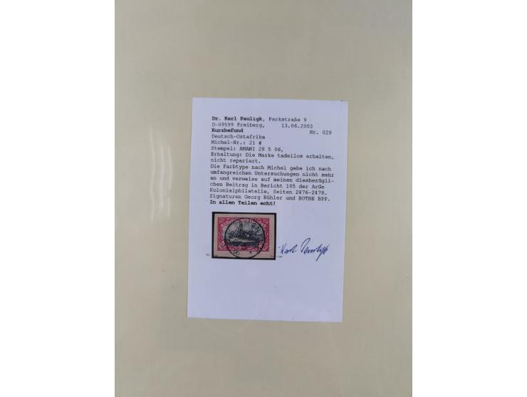 1893/1908, gestempelte Sammlung auf Briefstücken mit kpl. Ausgaben und Farben, in den Hauptnummern über weite Strecken kpl. m