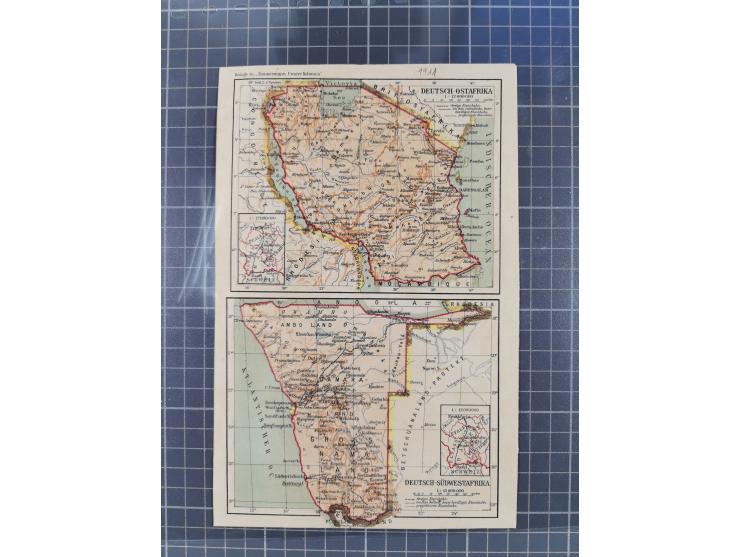 1897/1912, in den Hauptnummern praktisch kpl. Sammlung auf Briefstücken mit wenigen losen Marken. Dabei u.a. Mi.-Nr. 5c (sign