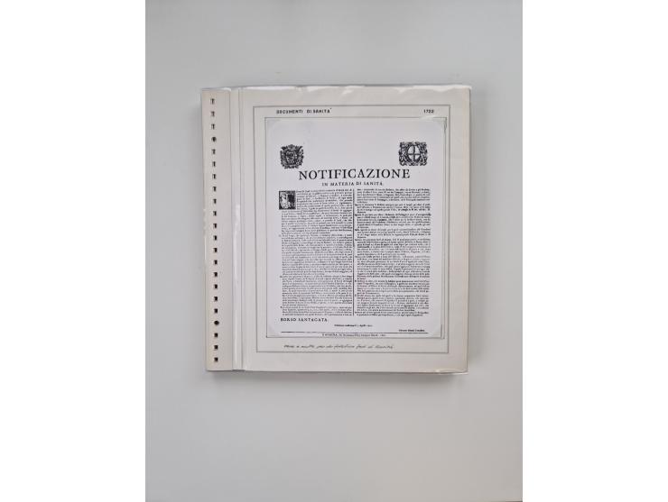 MODENA: 1691/1865, über 140 Briefe und Dokumente, viele mit seltenen Stempeln ab ca. 1806, dabei u.a. Expressbrief an den Bür