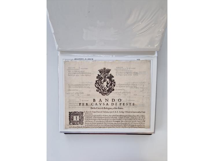 KIRCHENSTAAT: 1630/1886, sehr reichhaltige Sammlung mit über 370 Briefen und Dokumenten, darunter u. a. ein Dokument über die